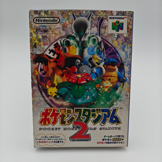 Pokémon Stadium 2 - Nintendo 64 JAP