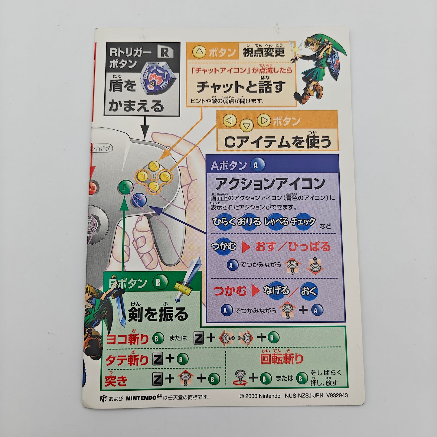 The legend of Zelda - Majora's Mask - Nintendo 64 JAP