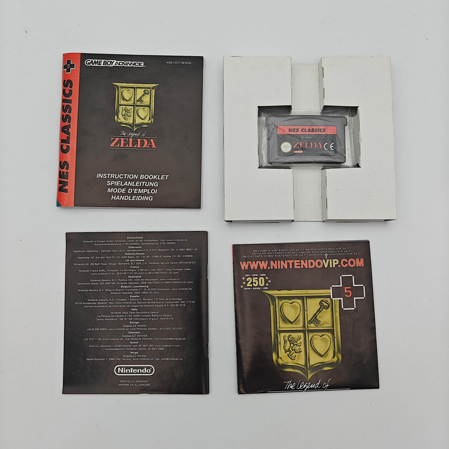 The legend of Zelda - NES Classics - Gameboy Advance