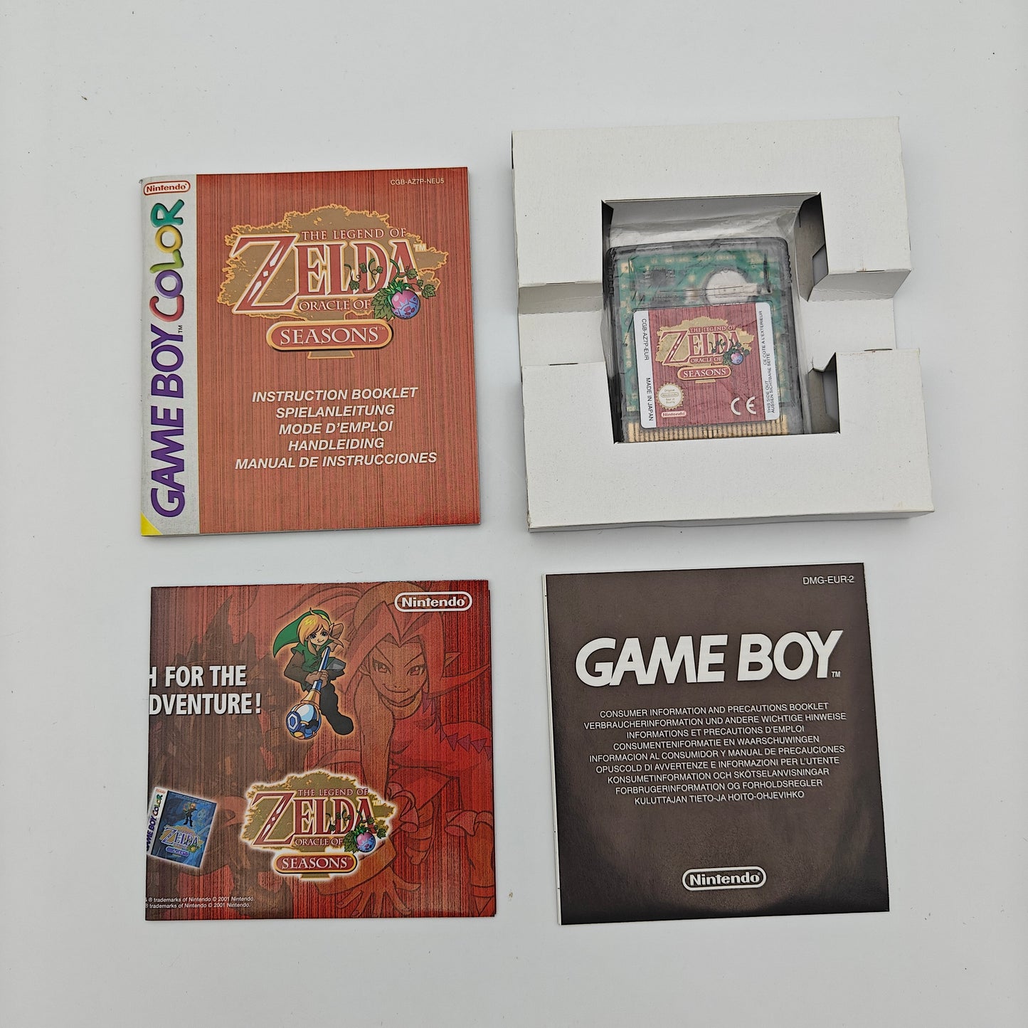 The legend of Zelda - Oracle of Seasons - Gameboy Color