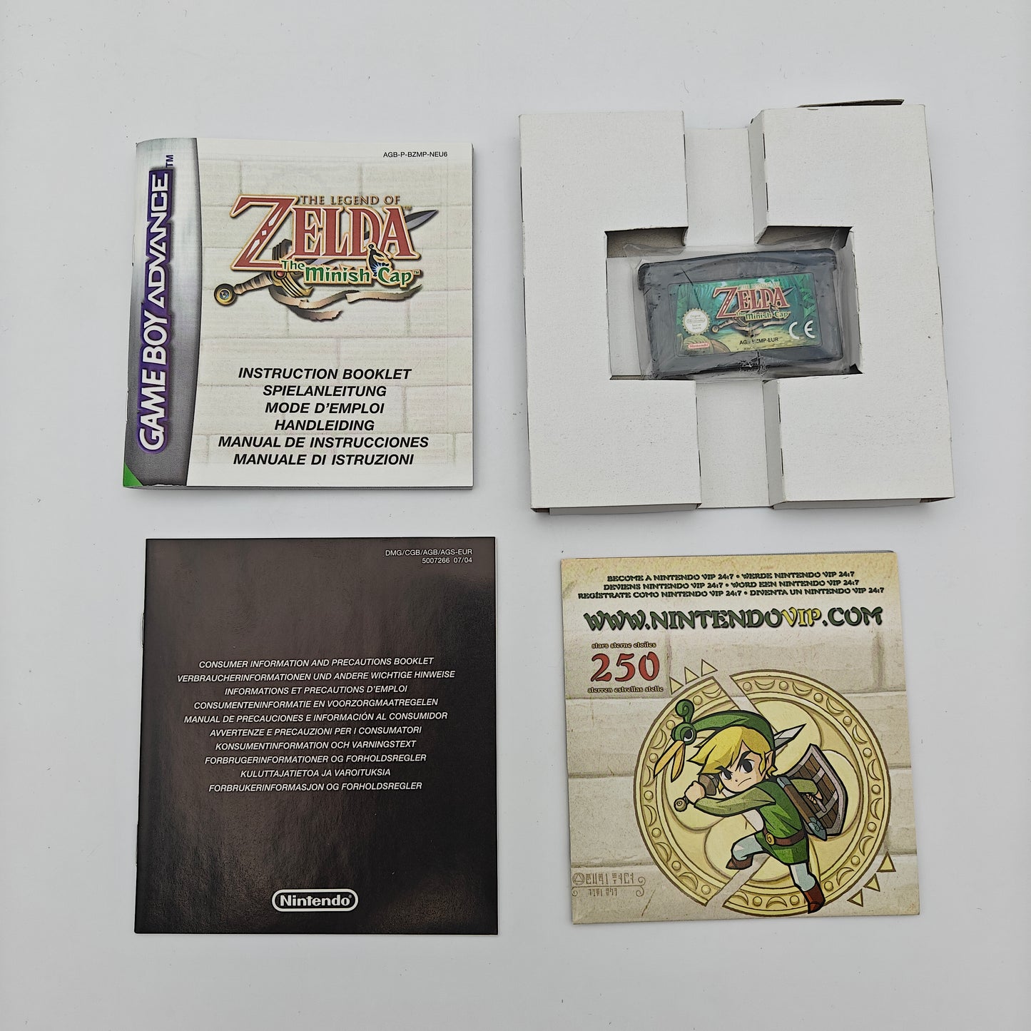 The legend of Zelda - The Minish Cap - Gameboy Advance