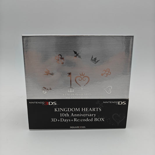 KINGDOM HEARTS 10TH ANNIVERSARY BOX - Nintendo DS & 3DS JAP