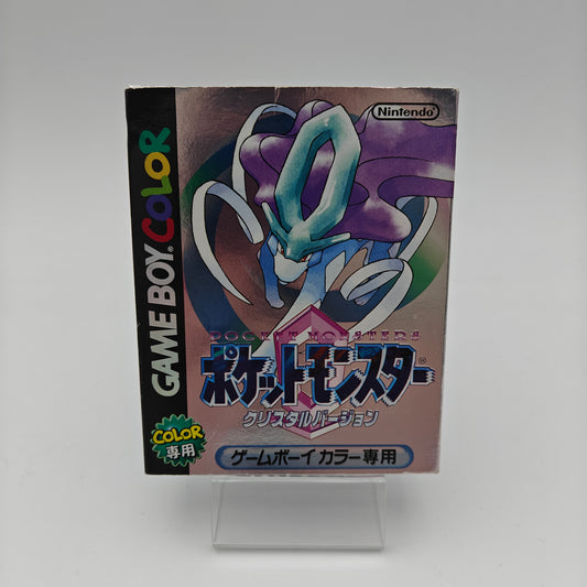 Pokémon Version Cristal - Gameboy Color JAP