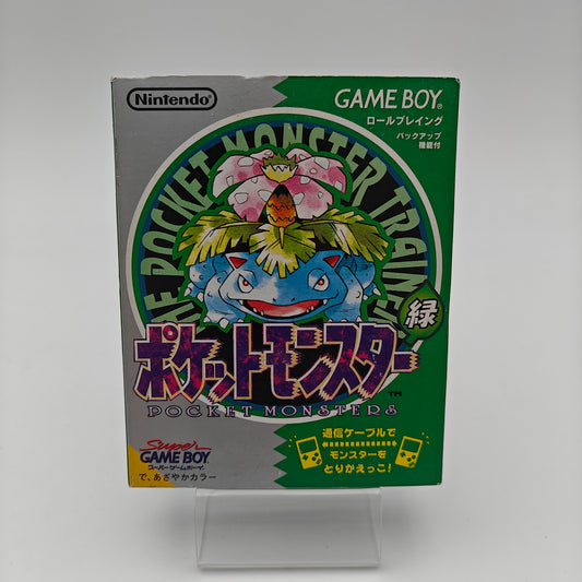 Pokémon Version Verte - Gameboy JAP