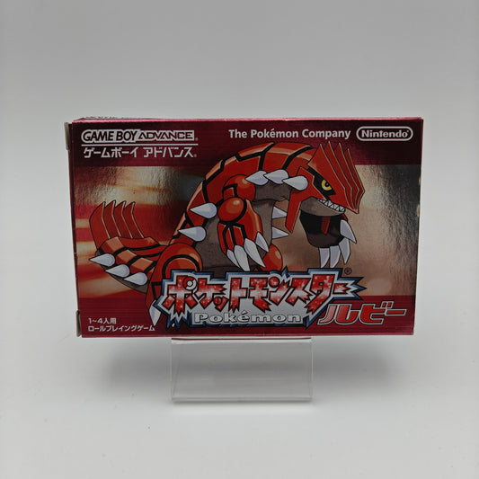 Pokémon Version Rubis - Gameboy Advance JAP