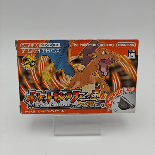 Pokémon Version Rouge Feu - Gameboy Advance JAP
