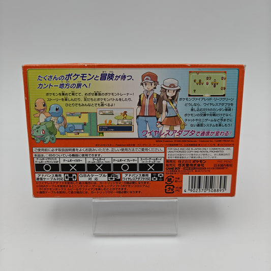 Pokémon Version Rouge Feu - Gameboy Advance JAP