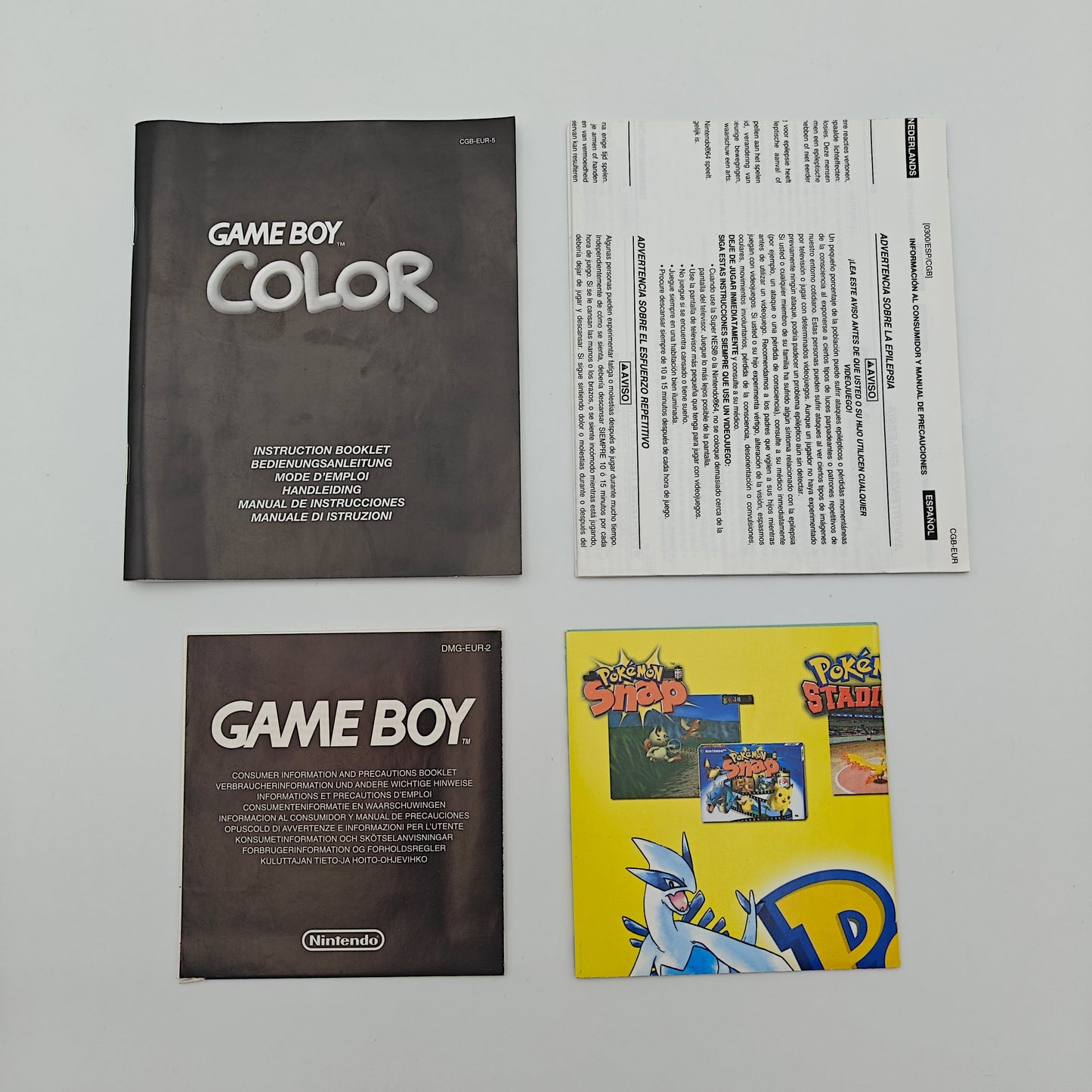Gameboy Color Pokémon Special Edition
