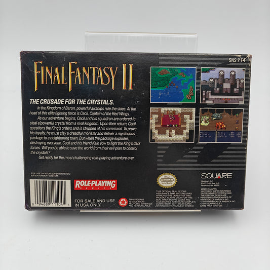 Final Fantasy II - Super Nintendo US