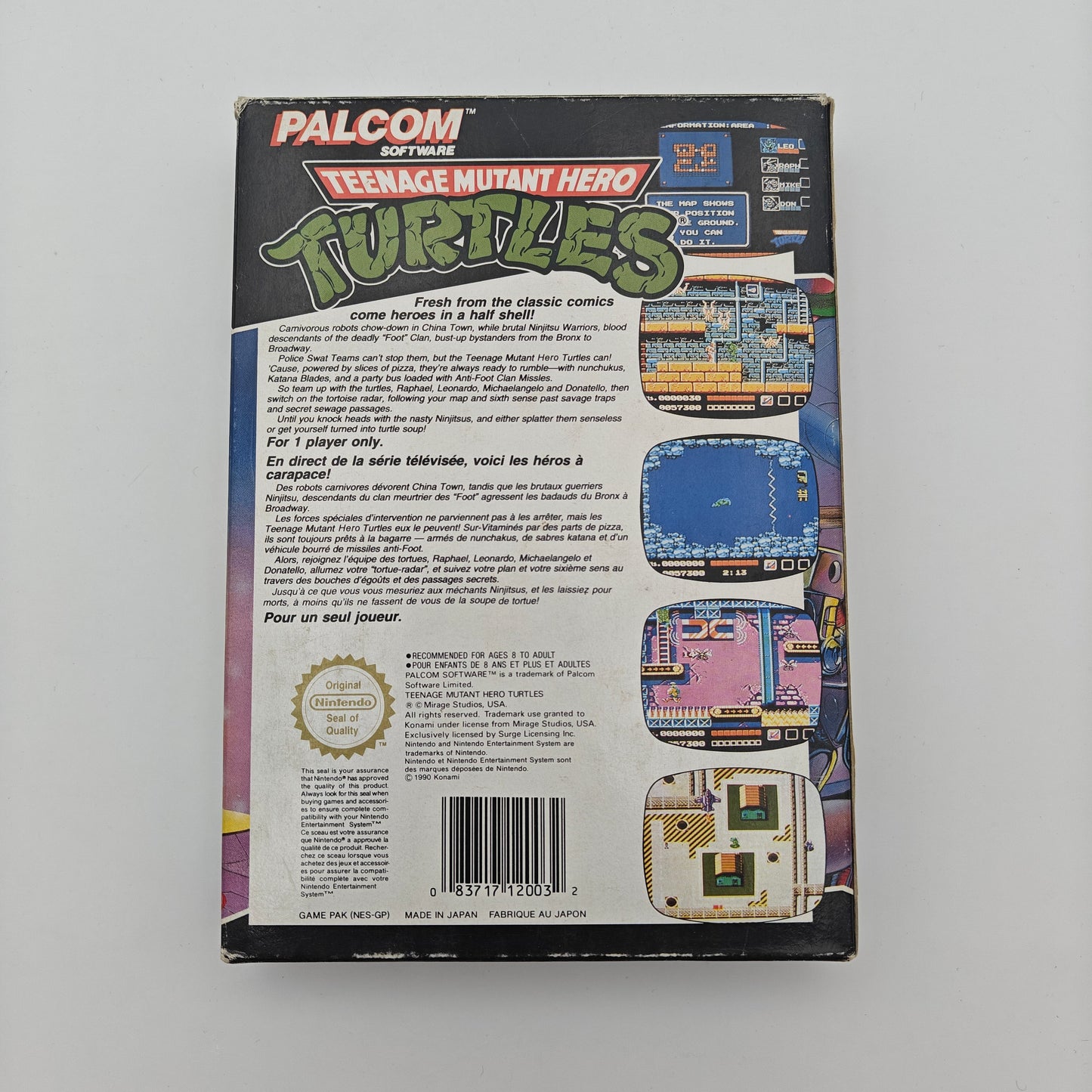 Nintendo Entertainment System - Teenage Mutant Ninja Turtles Pak