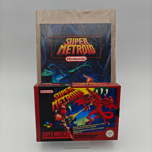 Super Metroid + Guide - Super Nintendo