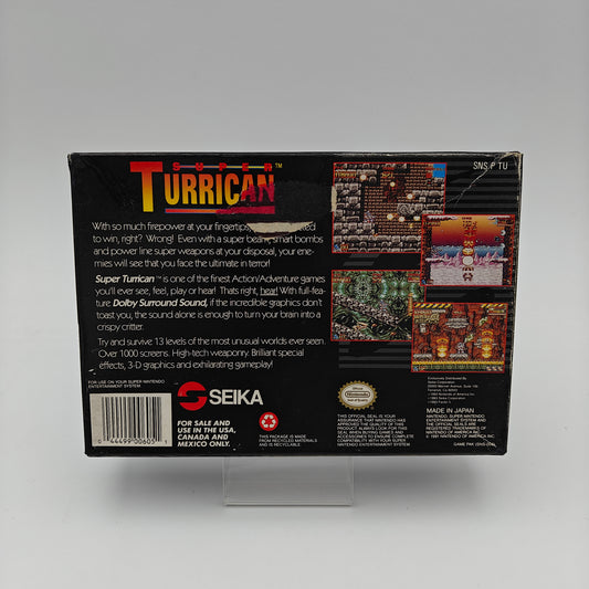 Super Turrican - Super Nintendo US