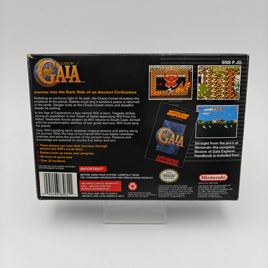 Illusion of Gaia - Super Nintendo US