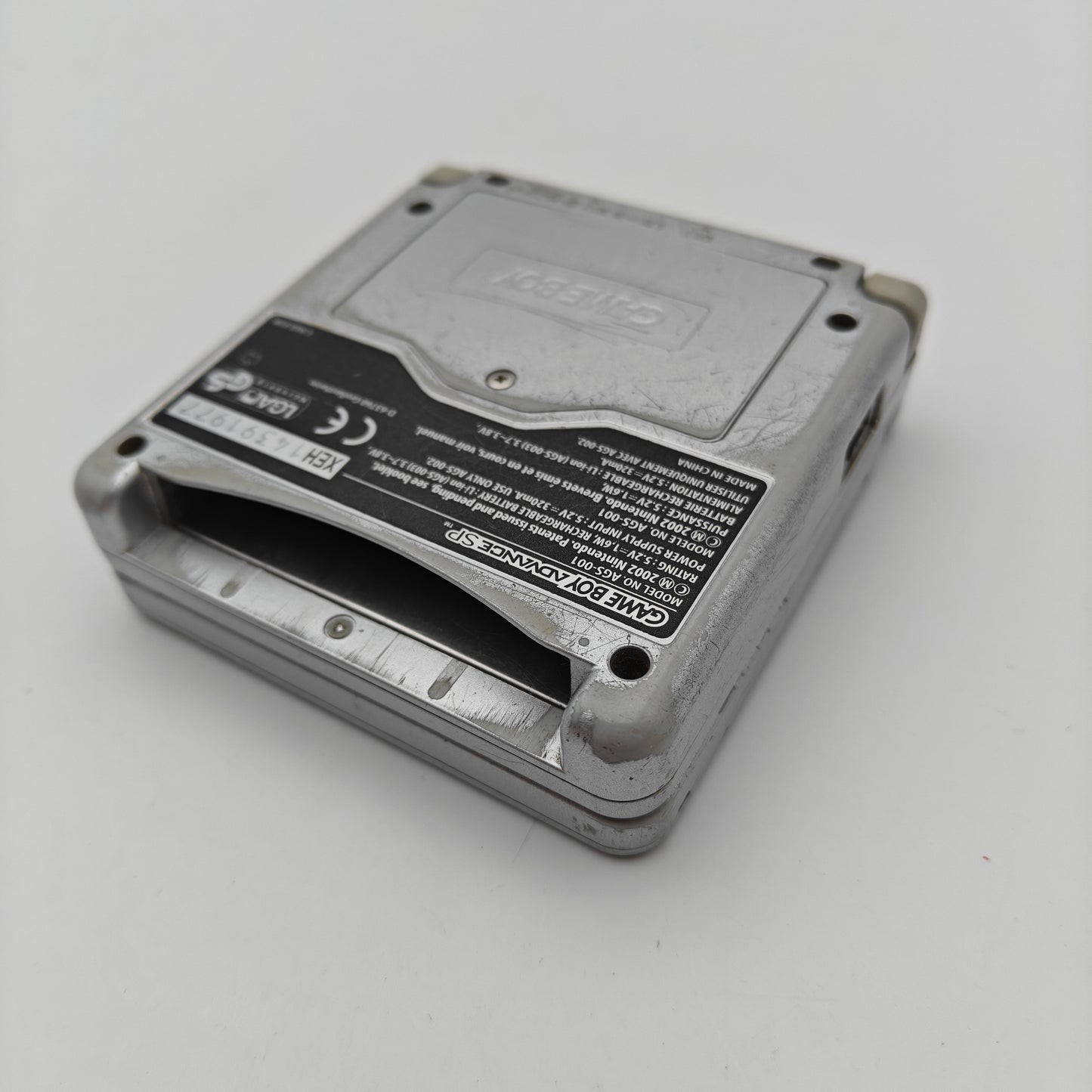Gameboy Advance SP Silver