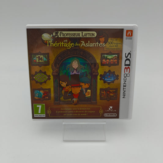 Professeur Layton et l'Héritage des Aslantes - Nintendo 3DS