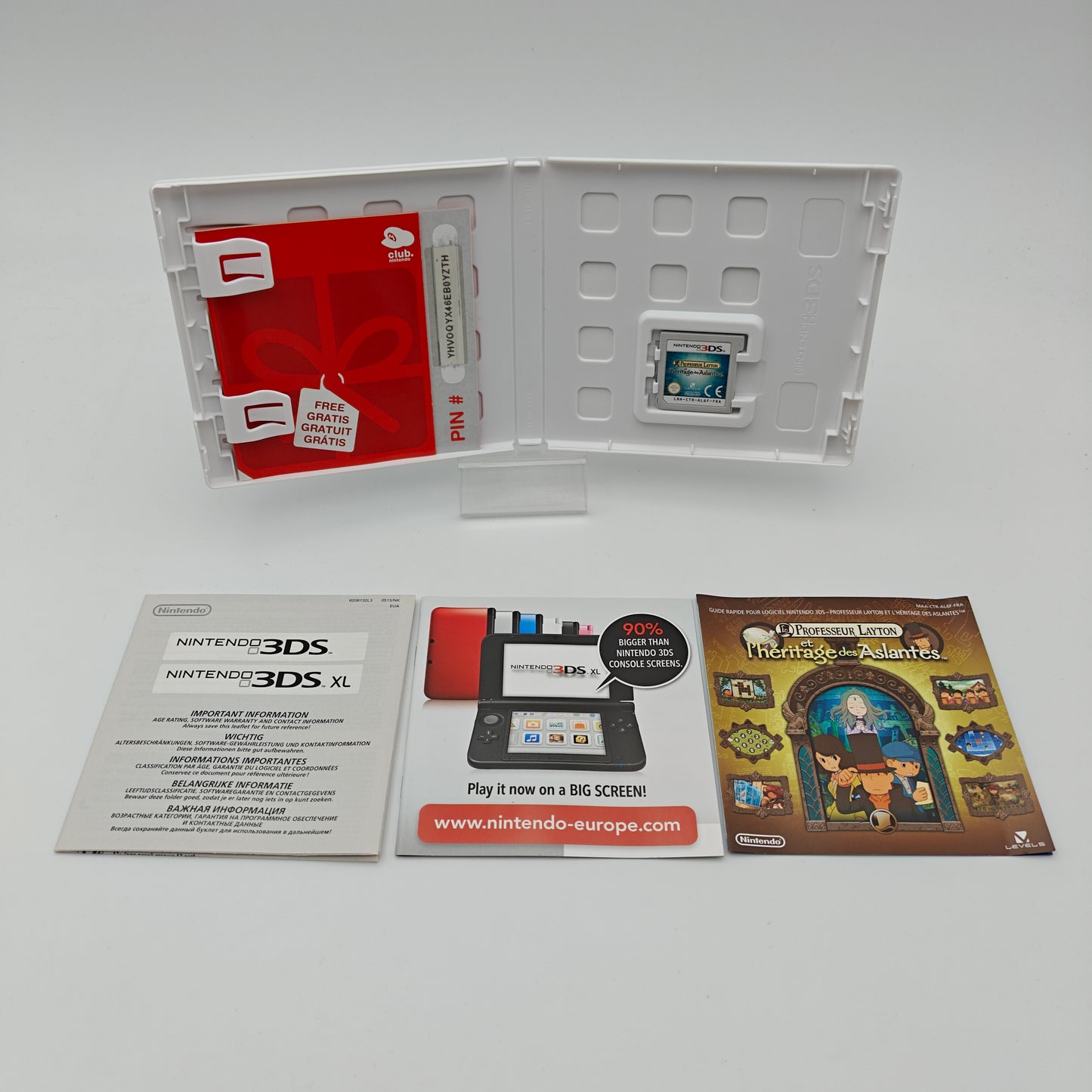 Professeur Layton et l'Héritage des Aslantes - Nintendo 3DS