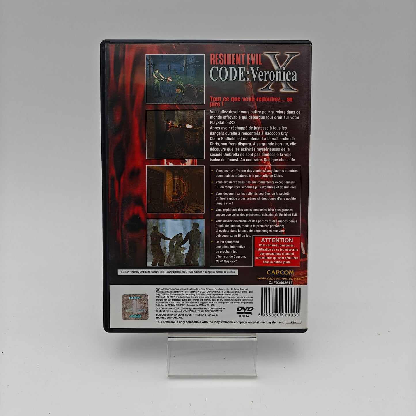 Resident Evil CODE: Veronica X - Playstation 2