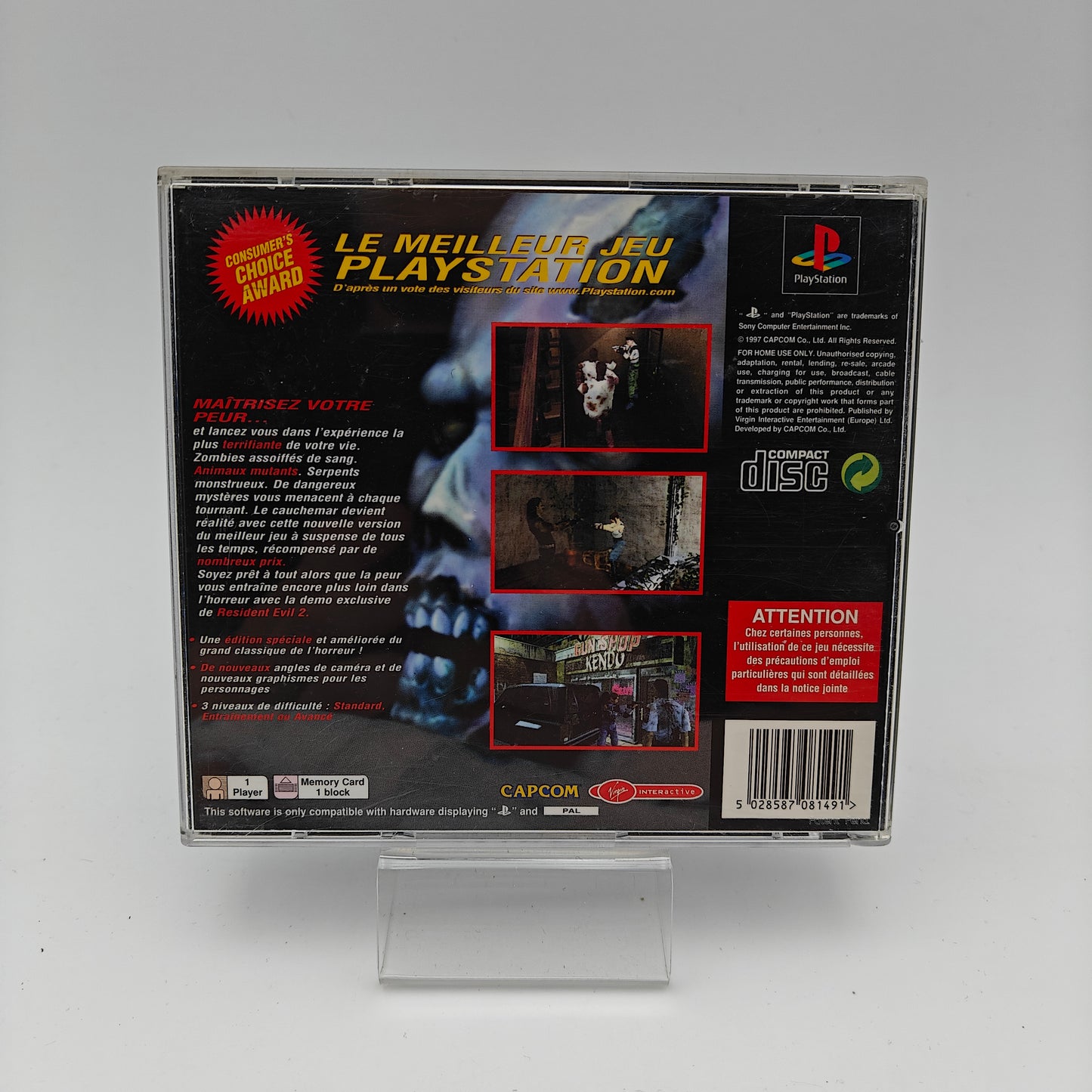 Resident Evil Director's Cut - Playstation 1