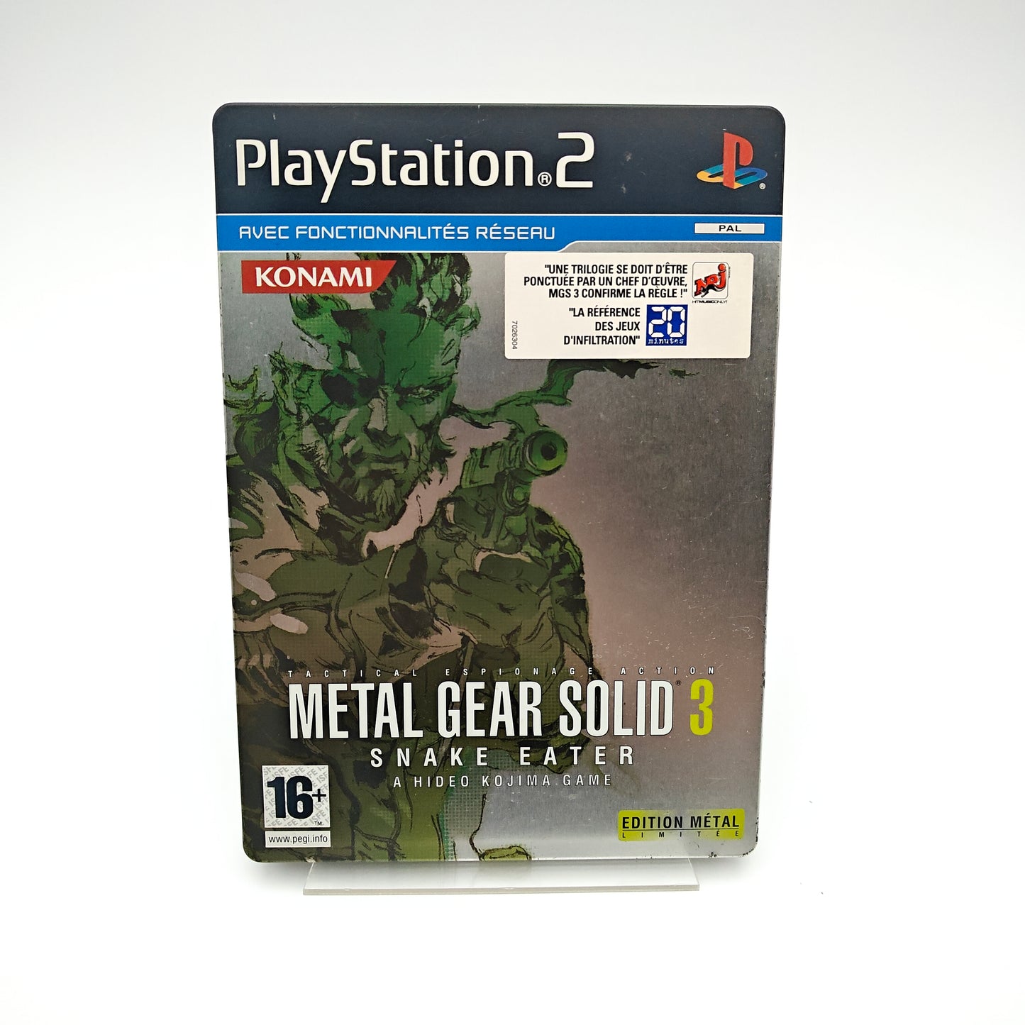 Metal Gear Solid 3 Snake Eater Steelbook - Playstation 2