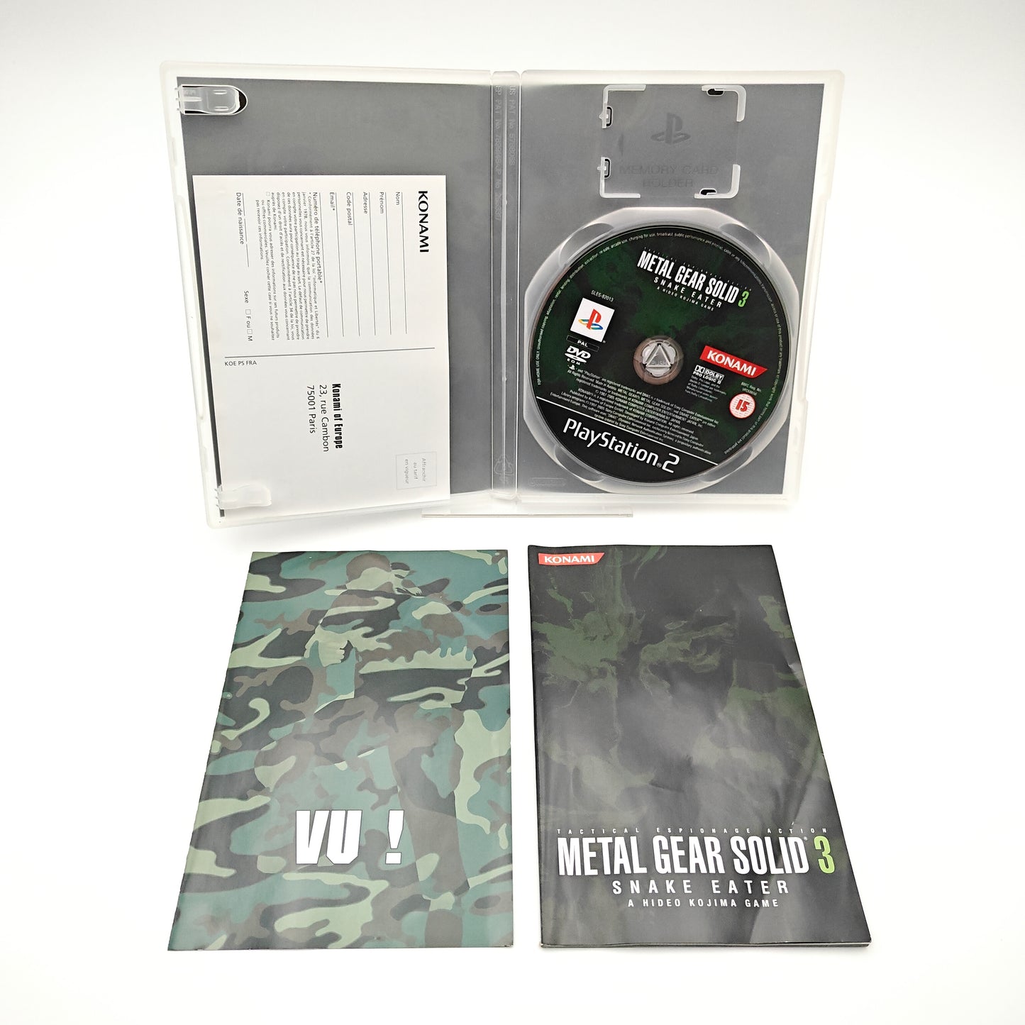 Metal Gear Solid 3 Snake Eater - Playstation 2