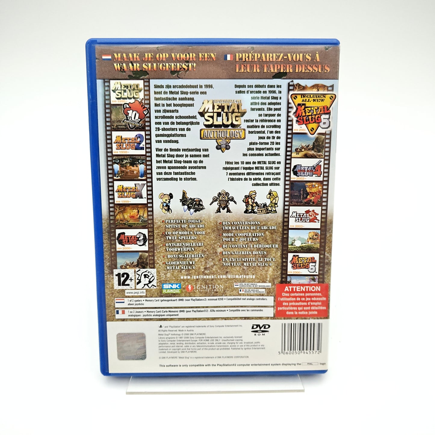 Metal Slug Anthology  - Playstation 2