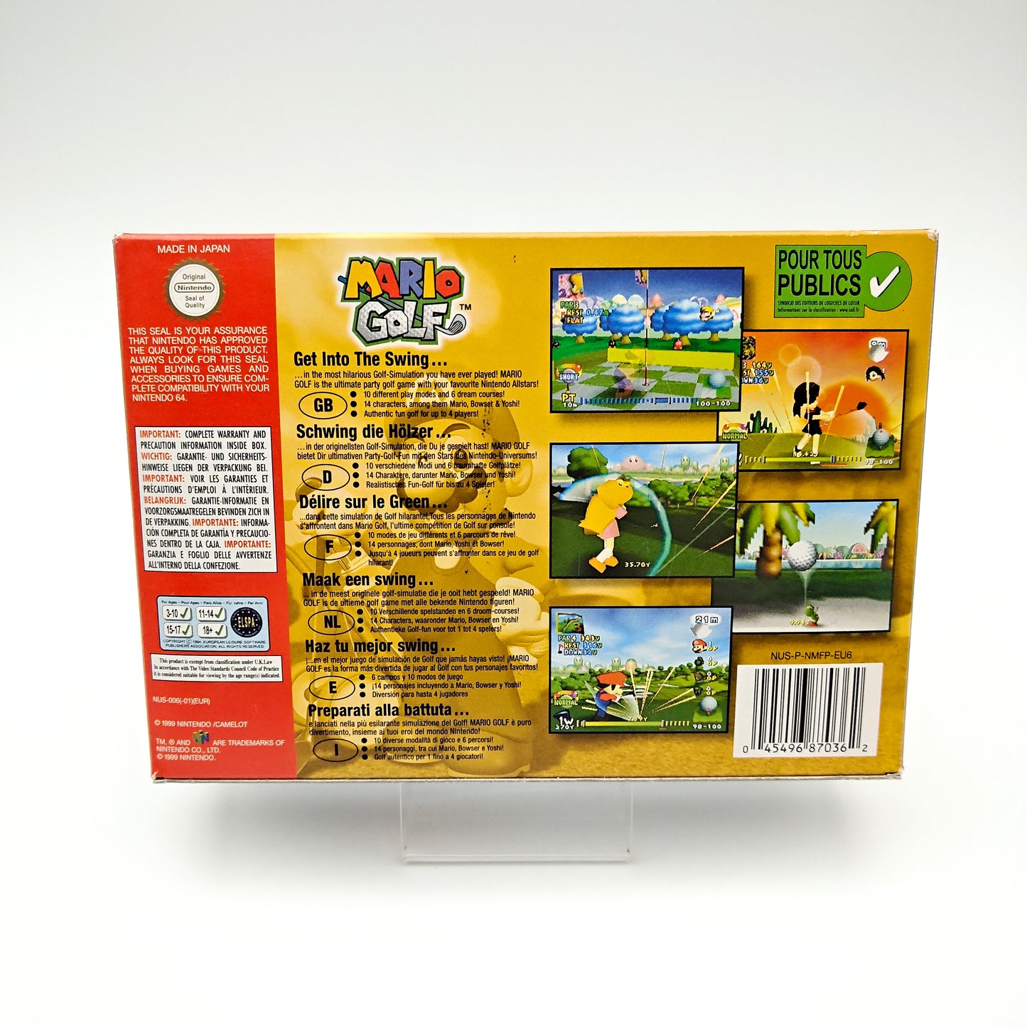 Mario Golf - Nintendo 64