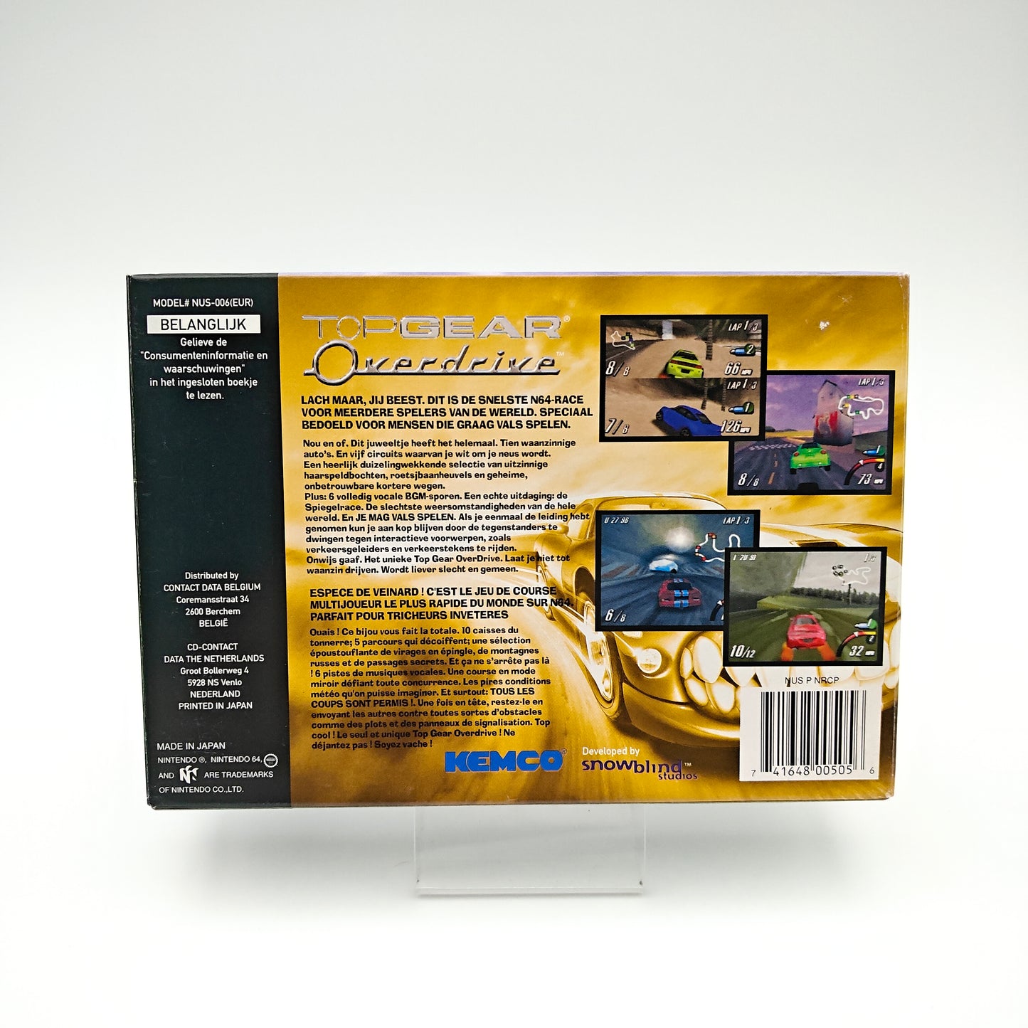 TOPGEAR Overdrive - Nintendo 64