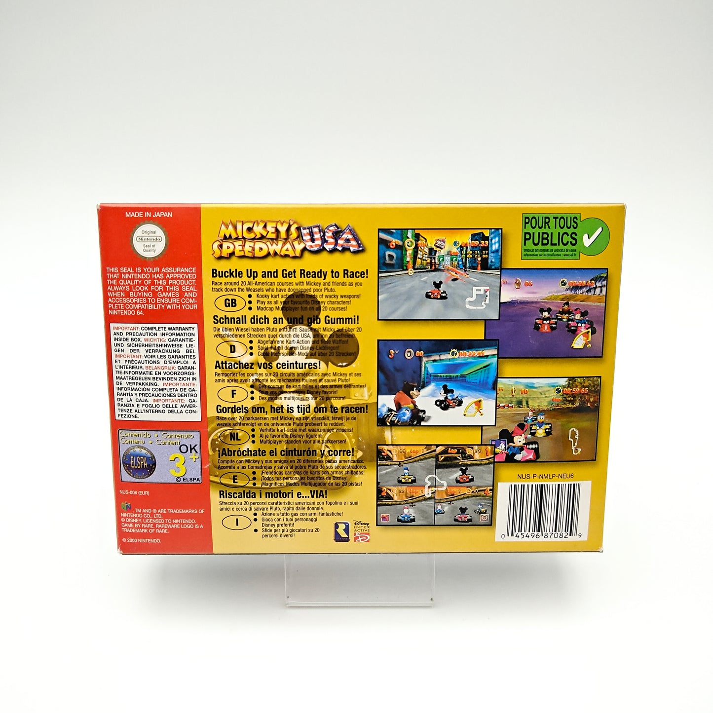 Mickey's Speedway USA - Nintendo 64
