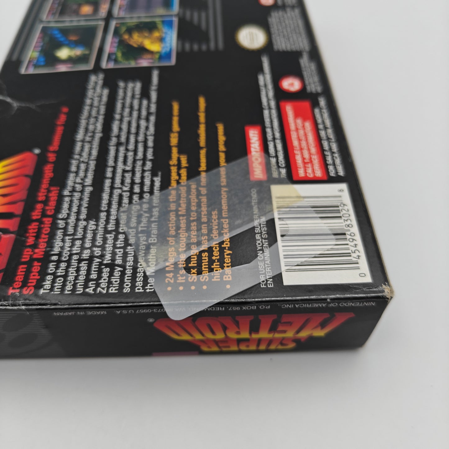 Super Metroid - Super Nintendo (US)