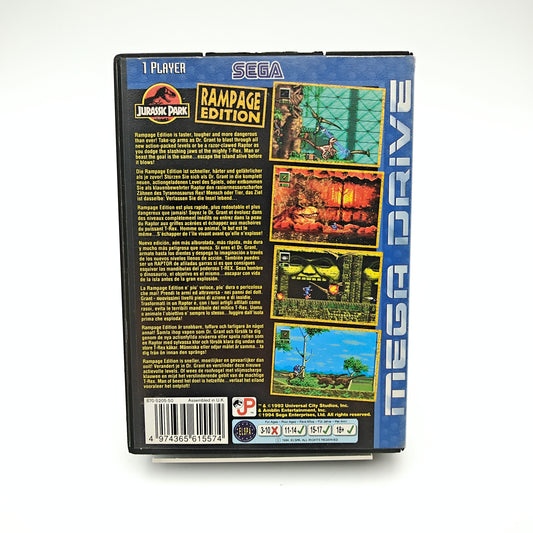 Jurassic Park - Rampage Edition - Mega Drive