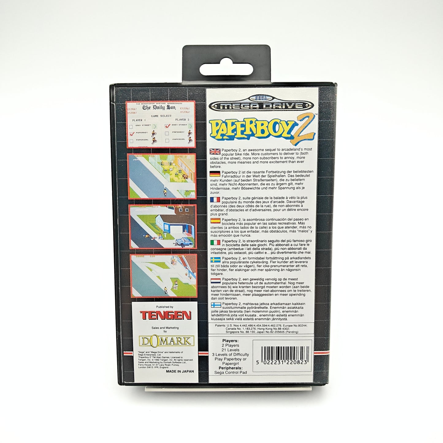 PaperBoy 2 - Mega Drive