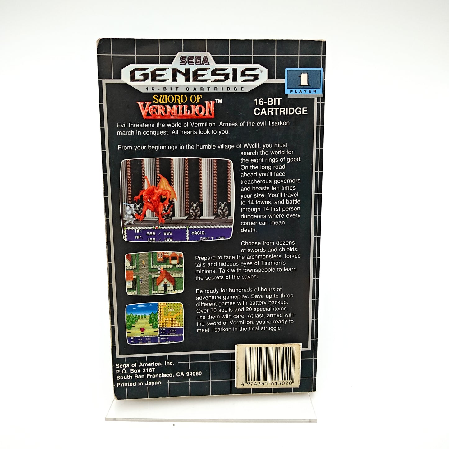 Sword of Vermilion + Guide - Mega Drive