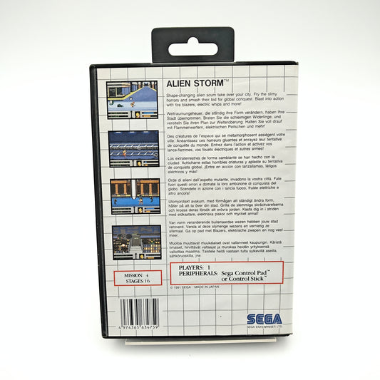 Alien Storm - Master System