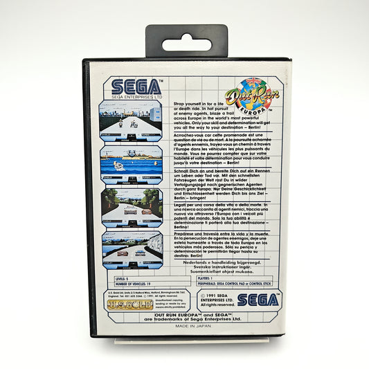 Out Run Europa - Master System