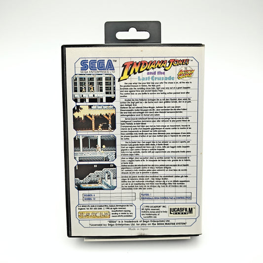 Indiana Jones and the Last Crusade - Master System