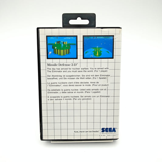 Missile Defense 3-D - Master System