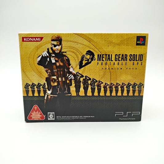 Playstation Portable Metal Gear Solid Portable Ops Premium Pack