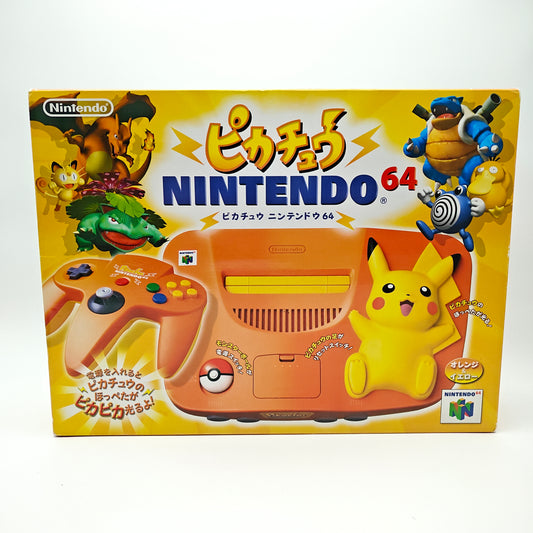 Nintendo 64 Édition Pikachu Orange