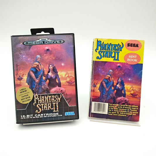 Phantasy Star II + Guide - Mega Drive