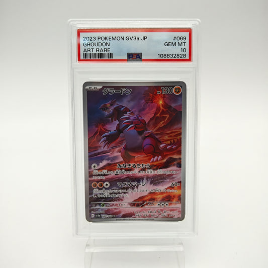Groudon AR (SV3a - 069/062) - PSA 10