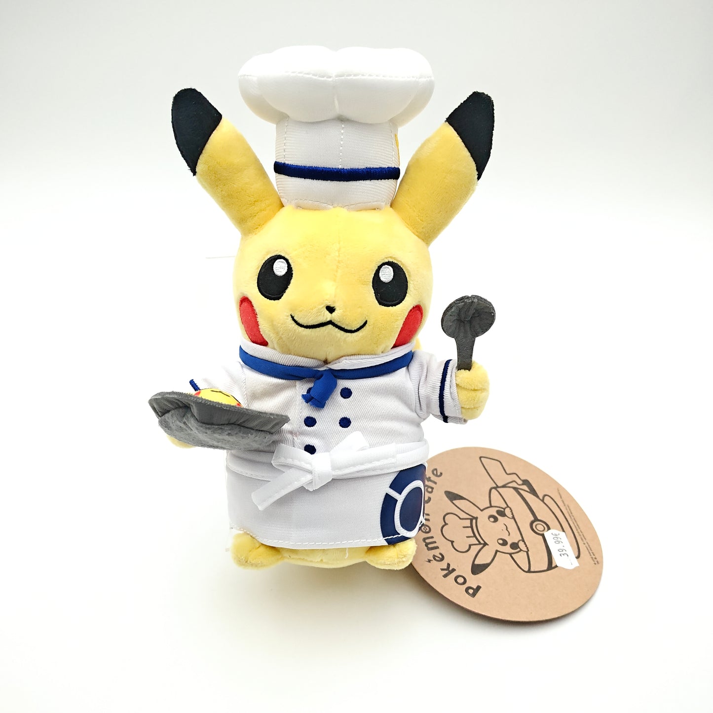 Peluche Pikachu Cuisinier - Exclusivité Pokémon Café