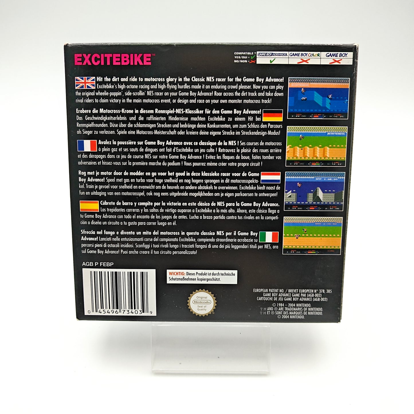 Excitebike - NES Classics - Gameboy Advance