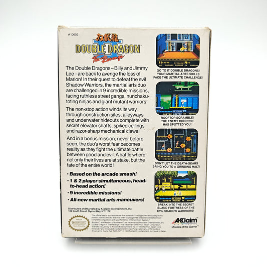 Double Dragon II - Nintendo Entertainment System