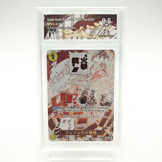 Gum-Gum Fire-Fist Pistol Red Hawk (OP11-114) - CollectAura 9.5