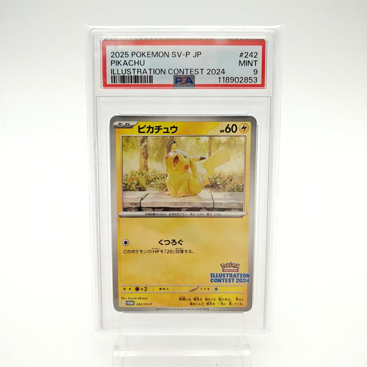 Pikachu Illustration Contest 2024 (SVP - 242) - PSA 9