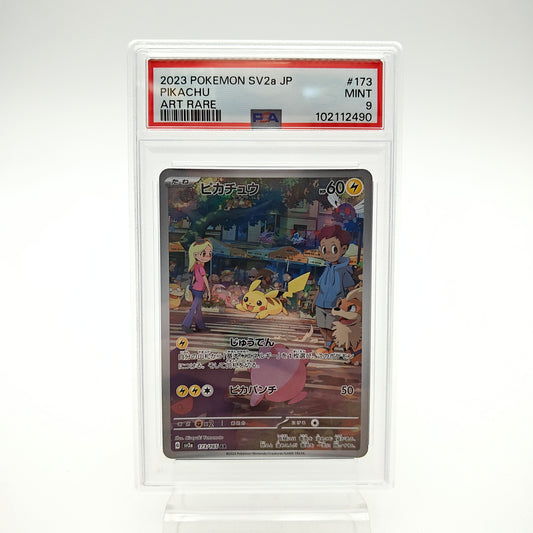 Pikachu AR (SV2A - 173/165) - PSA 9