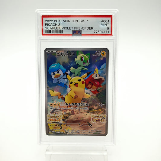 Pikachu (SVP - 001) - PSA 9