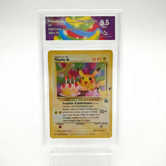 Pikachu Anniversaire (Célébration - 24) - CollectAura 9.5
