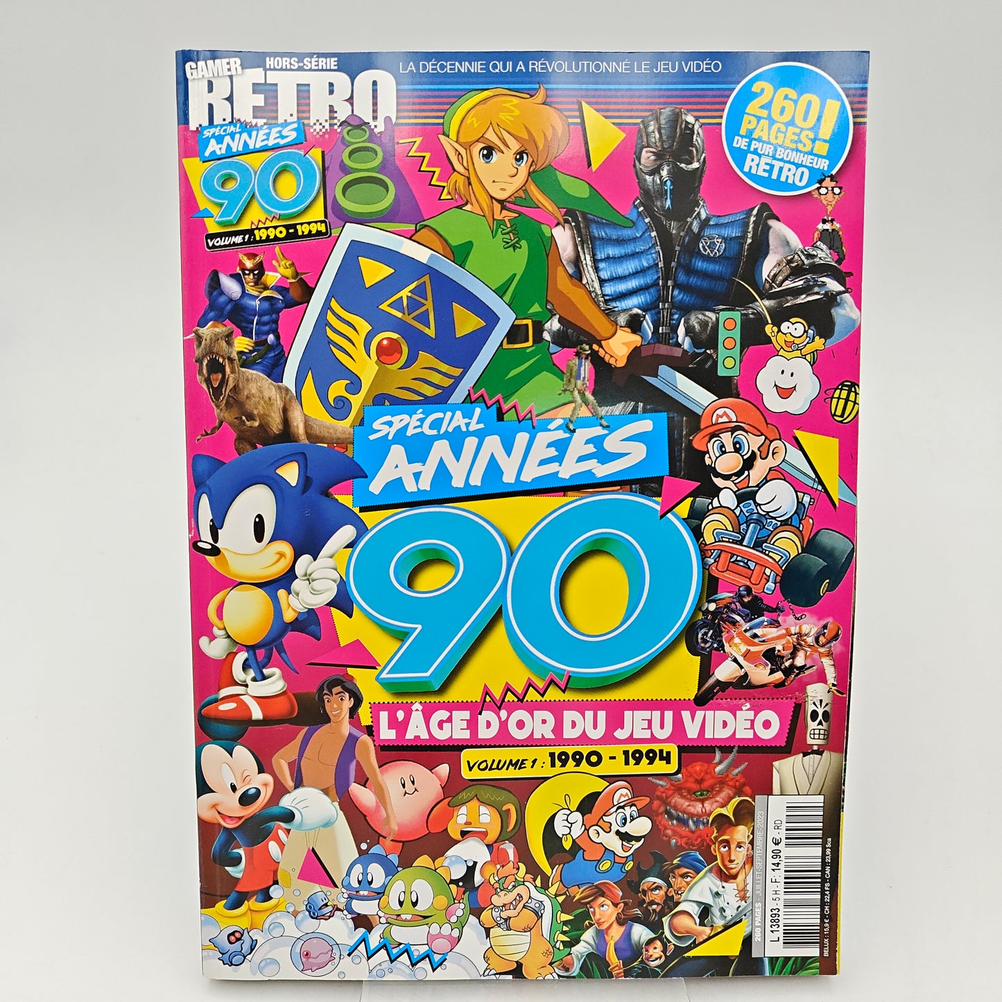 GAMER RETRO SPECIAL ANNEES 90 - MAGAZINE JEUX VIDEO