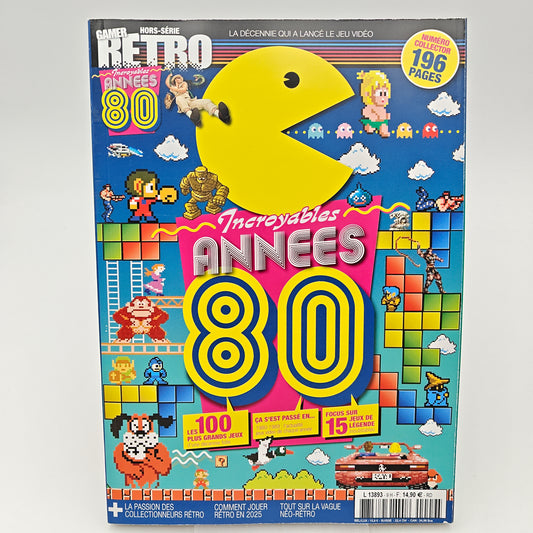 GAMER RETRO SPECIAL ANNEES 80 - MAGAZINE JEUX VIDEO